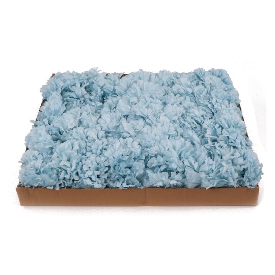 Floral Home; 100-Pack Blue Carnation Picks, Realistic Silk Flowers for Bouquets, Centerpieces & DIY Decor, Perfect for Weddings and Events, Floral Home by Artificial Flowers; Category:Picks; Image:1